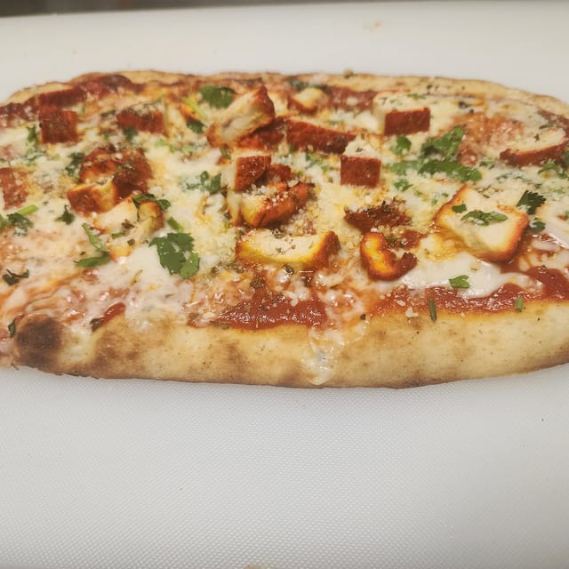 Butter Chicken Flatbread.