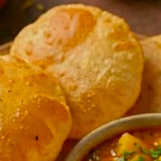 Channa and Halwa Puri