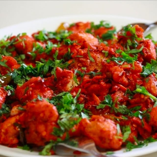 Chicken 65 or Paneer 65.