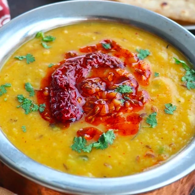 Dal Tadka Lunch.