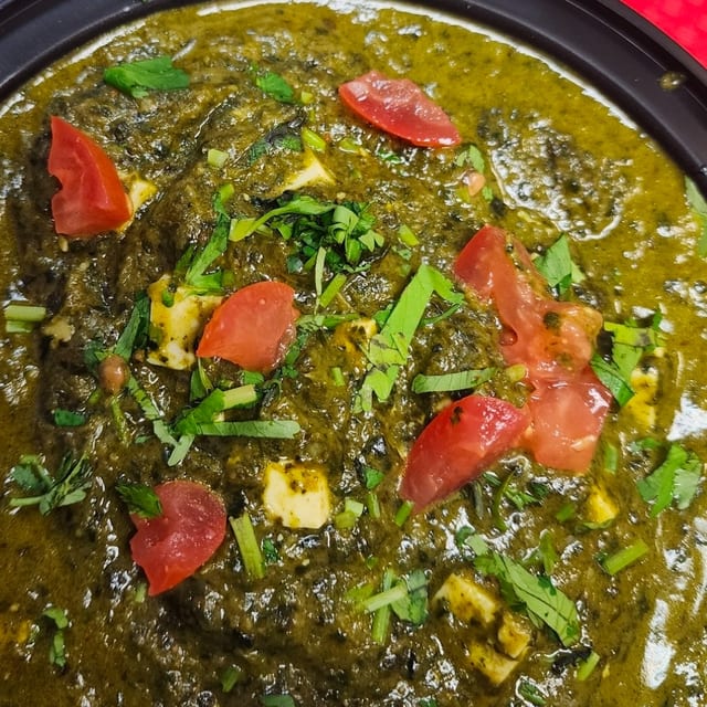 Palak Paneer.