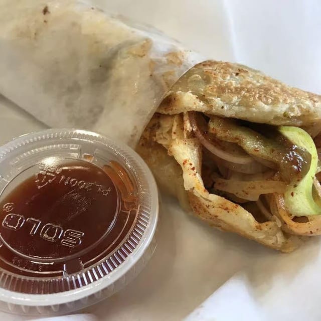 Paneer Frankie.