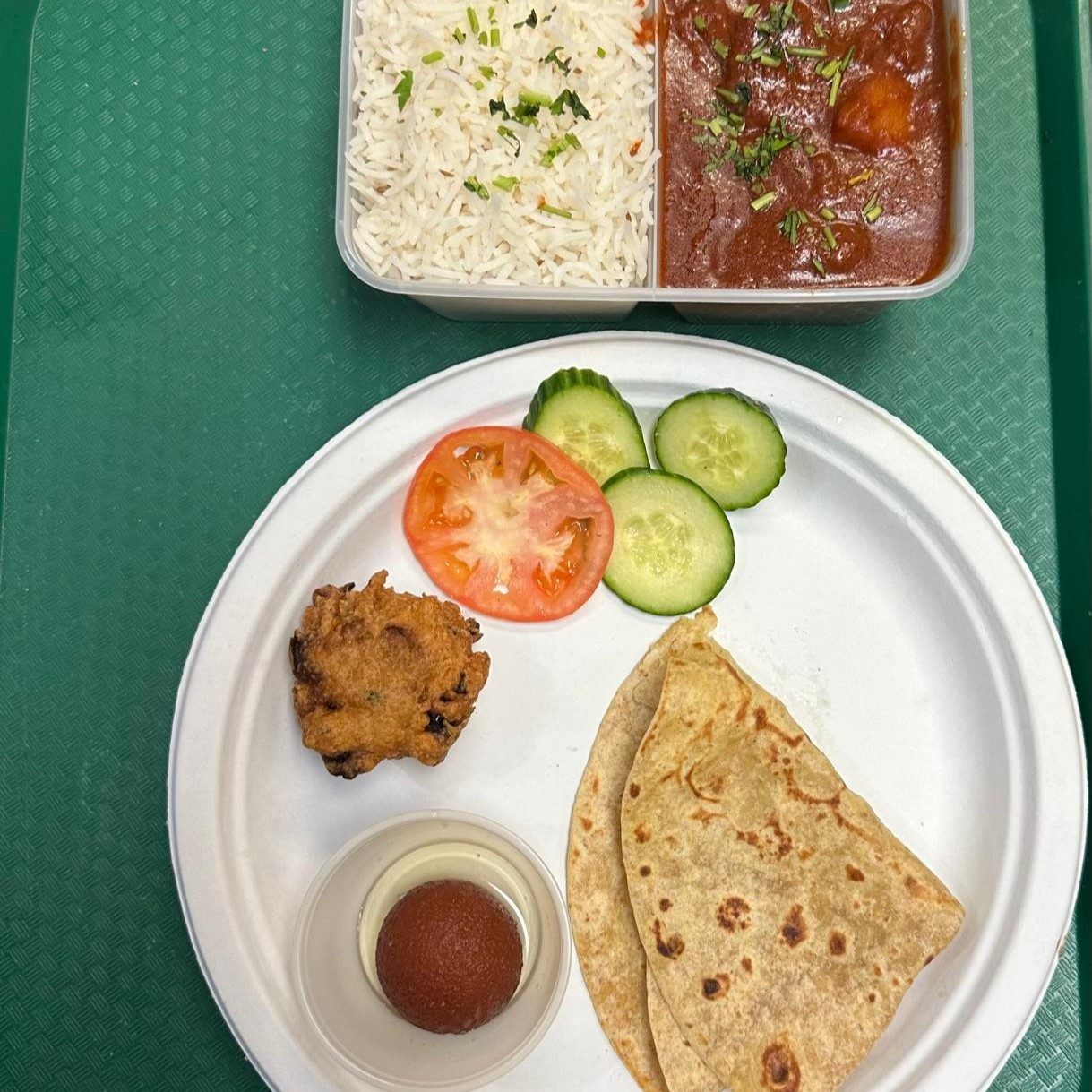 Chicken Tikka Masala Lunch.